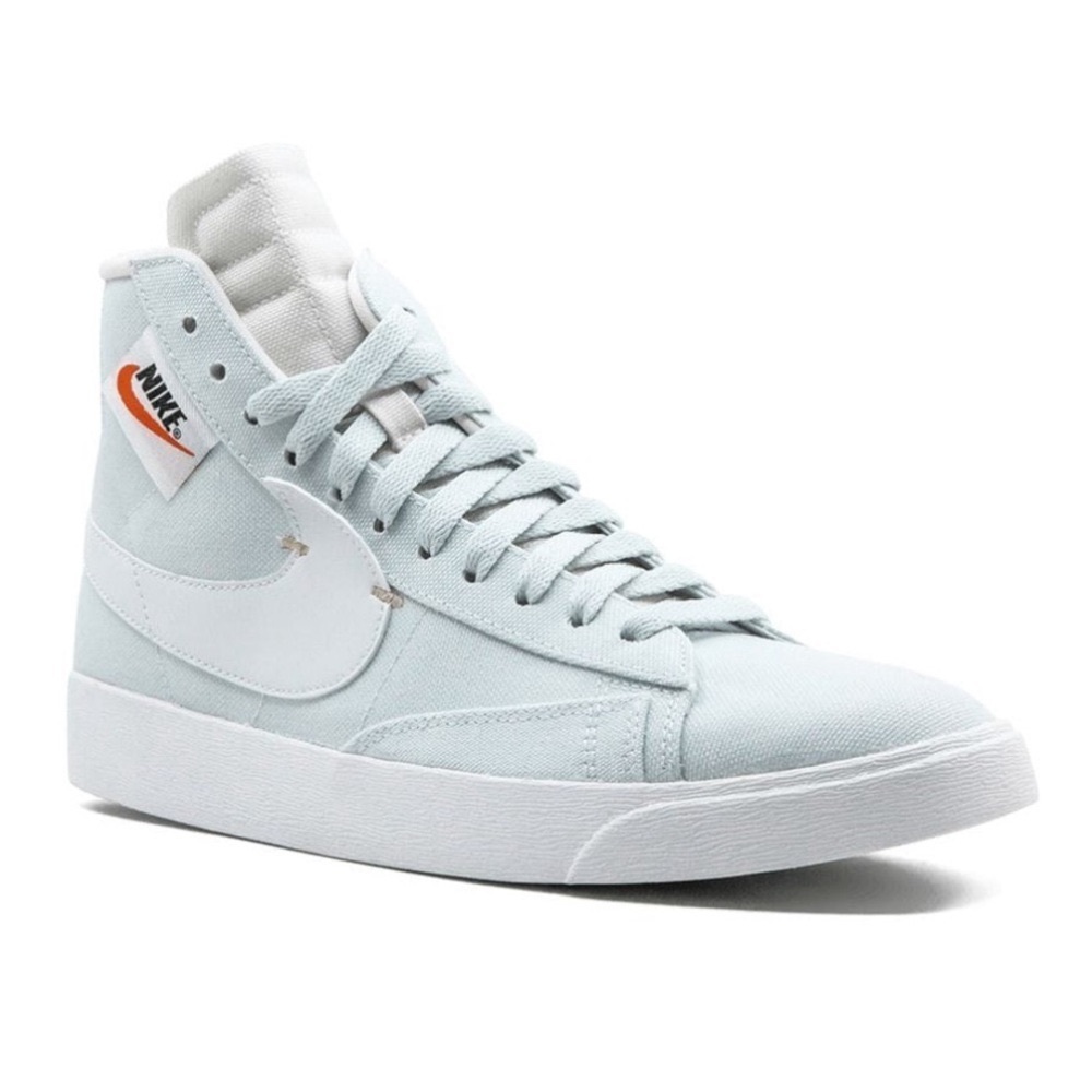 LIMITED EDITION Nike Mid blazer rebel ghost aqua summit white w Mirror DESIGN